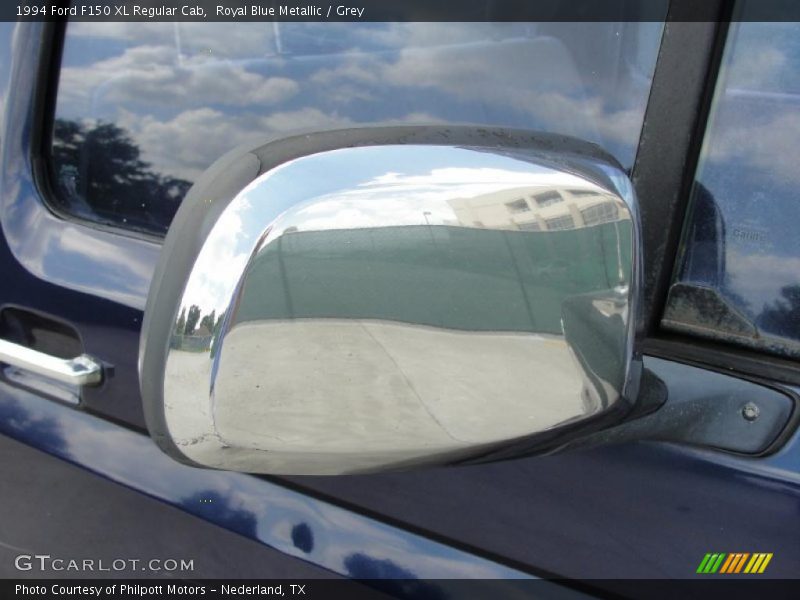 Royal Blue Metallic / Grey 1994 Ford F150 XL Regular Cab