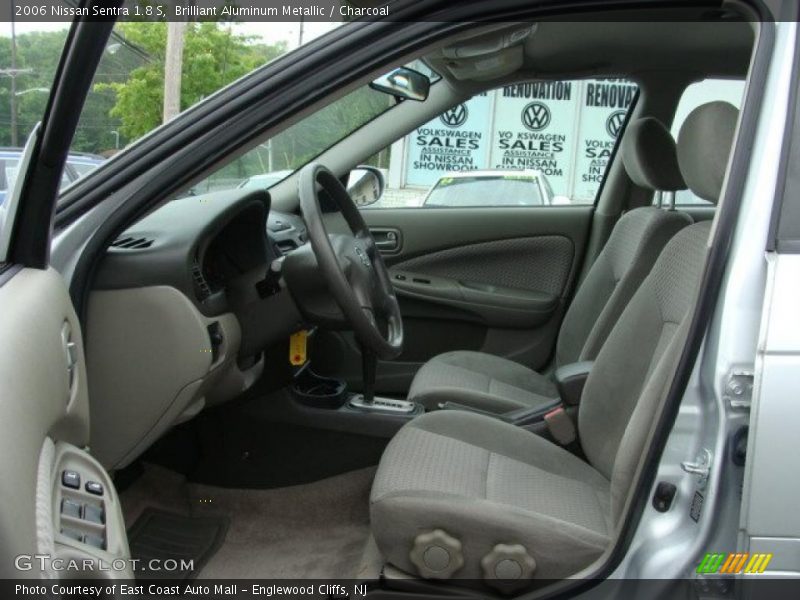 Brilliant Aluminum Metallic / Charcoal 2006 Nissan Sentra 1.8 S
