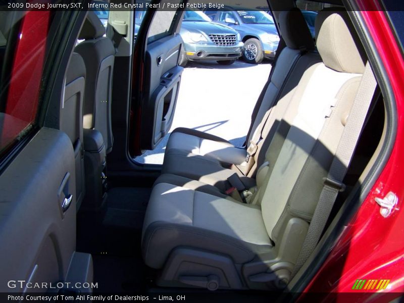 Inferno Red Crystal Pearl / Pastel Pebble Beige 2009 Dodge Journey SXT