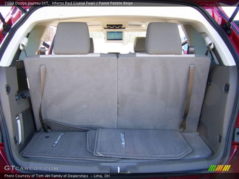 Inferno Red Crystal Pearl / Pastel Pebble Beige 2009 Dodge Journey SXT