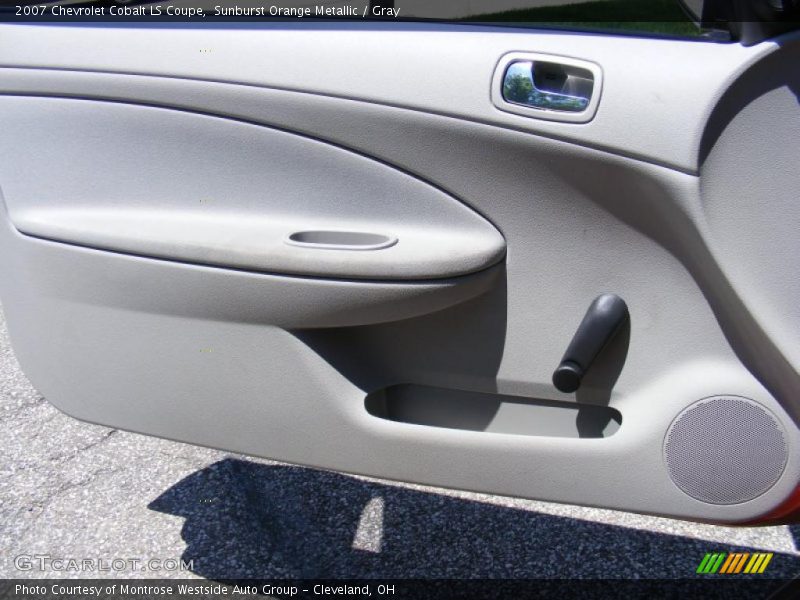 Sunburst Orange Metallic / Gray 2007 Chevrolet Cobalt LS Coupe