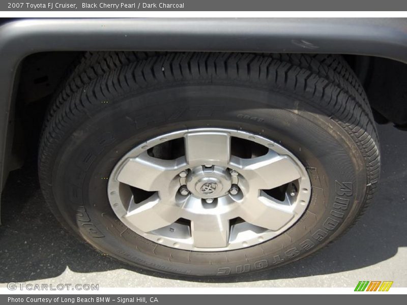 Black Cherry Pearl / Dark Charcoal 2007 Toyota FJ Cruiser