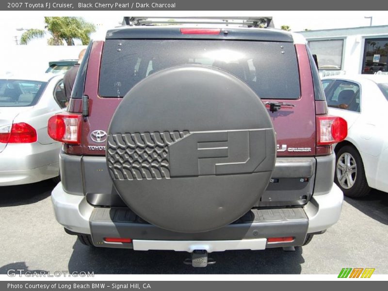 Black Cherry Pearl / Dark Charcoal 2007 Toyota FJ Cruiser