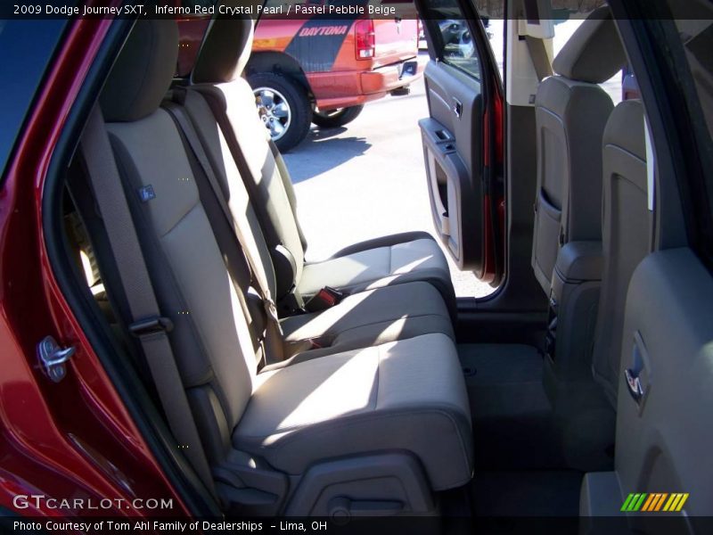 Inferno Red Crystal Pearl / Pastel Pebble Beige 2009 Dodge Journey SXT