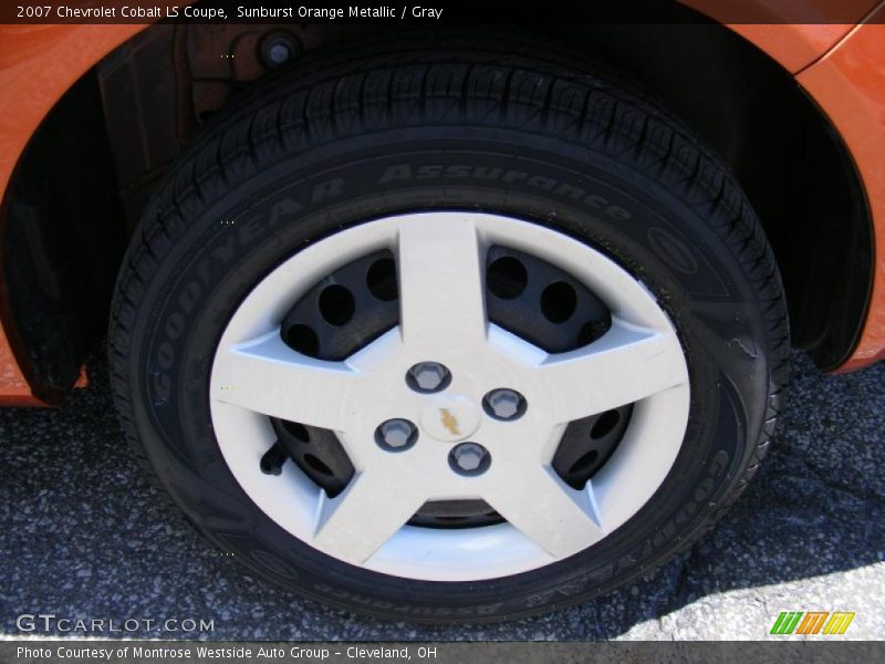 Sunburst Orange Metallic / Gray 2007 Chevrolet Cobalt LS Coupe