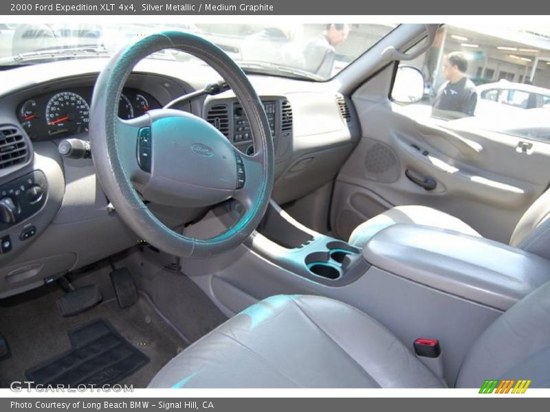 Silver Metallic / Medium Graphite 2000 Ford Expedition XLT 4x4