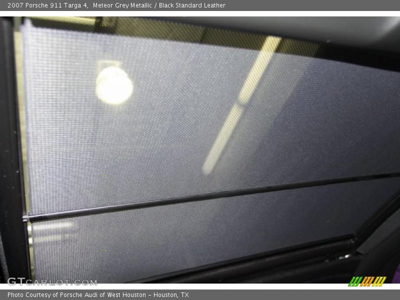 Meteor Grey Metallic / Black Standard Leather 2007 Porsche 911 Targa 4