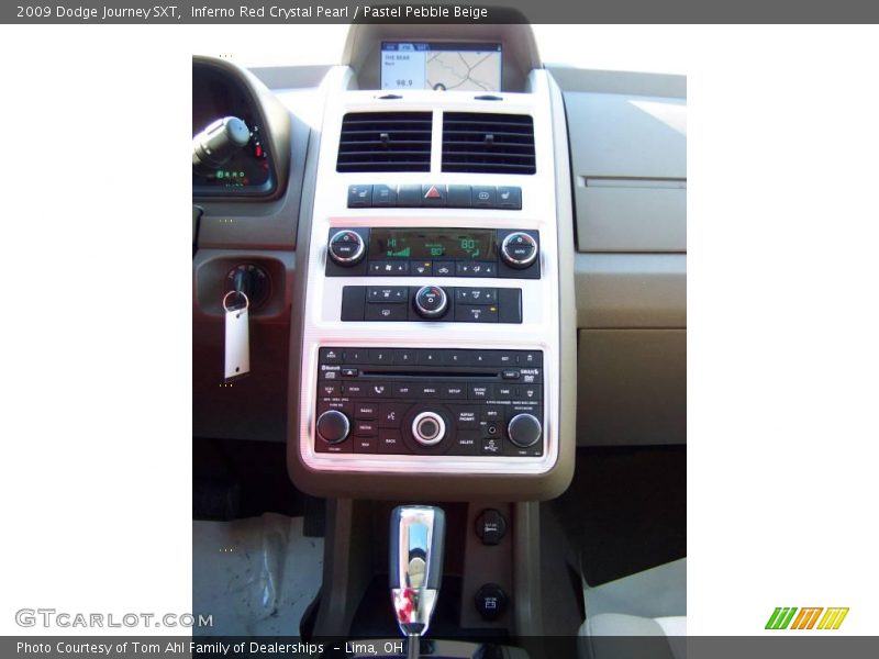 Inferno Red Crystal Pearl / Pastel Pebble Beige 2009 Dodge Journey SXT