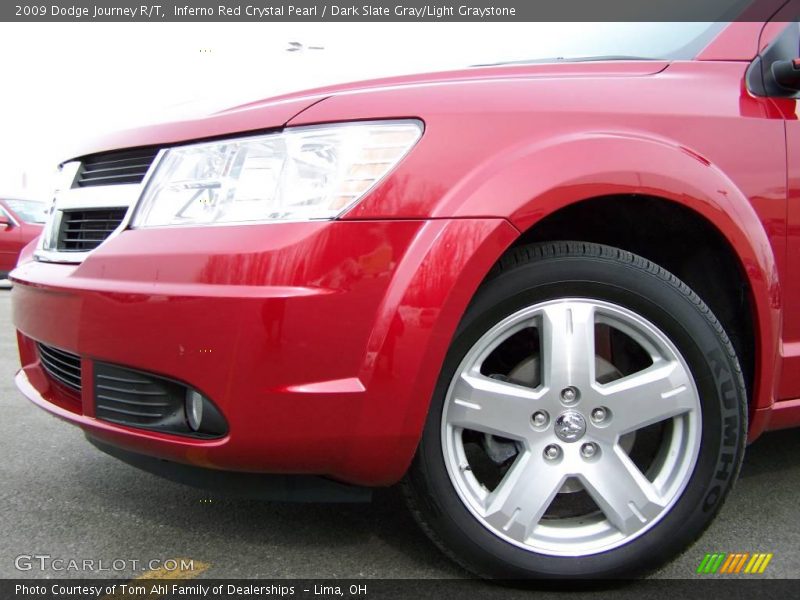 Inferno Red Crystal Pearl / Dark Slate Gray/Light Graystone 2009 Dodge Journey R/T