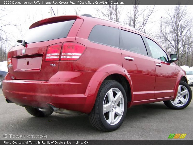 Inferno Red Crystal Pearl / Dark Slate Gray/Light Graystone 2009 Dodge Journey R/T