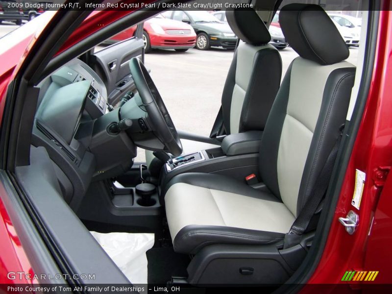 Inferno Red Crystal Pearl / Dark Slate Gray/Light Graystone 2009 Dodge Journey R/T