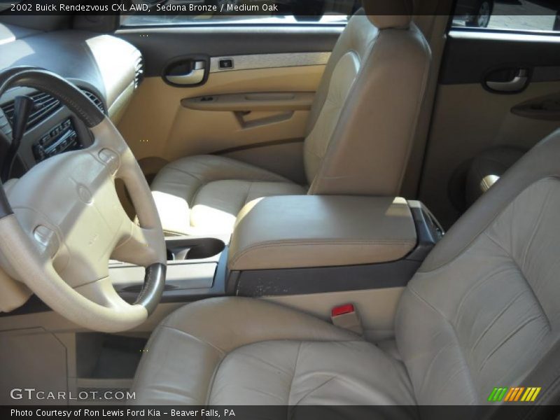 Sedona Bronze / Medium Oak 2002 Buick Rendezvous CXL AWD