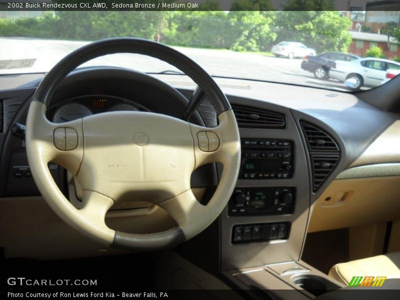 Sedona Bronze / Medium Oak 2002 Buick Rendezvous CXL AWD
