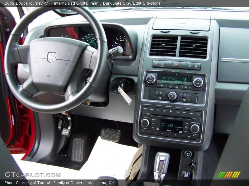 Inferno Red Crystal Pearl / Dark Slate Gray/Light Graystone 2009 Dodge Journey R/T