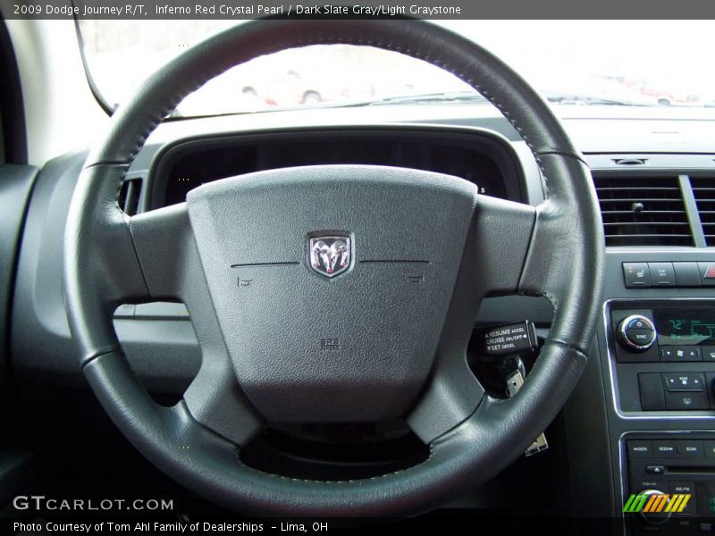 Inferno Red Crystal Pearl / Dark Slate Gray/Light Graystone 2009 Dodge Journey R/T