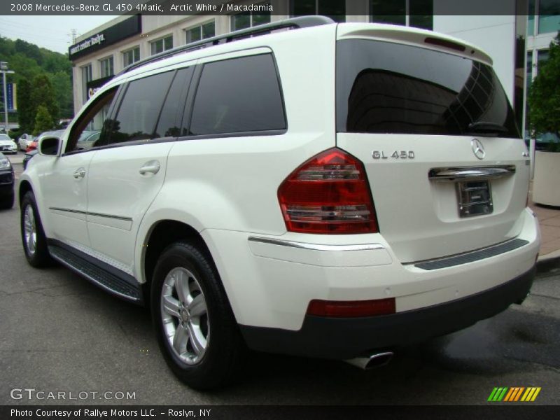 Arctic White / Macadamia 2008 Mercedes-Benz GL 450 4Matic