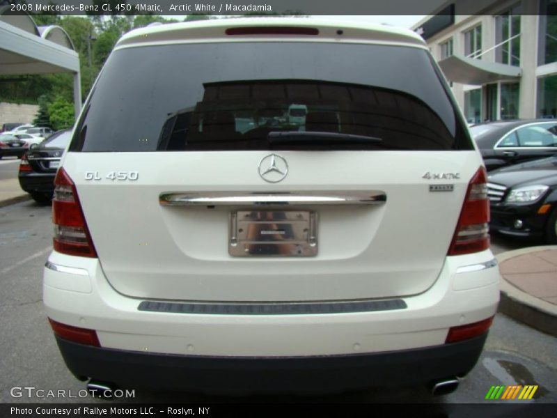 Arctic White / Macadamia 2008 Mercedes-Benz GL 450 4Matic