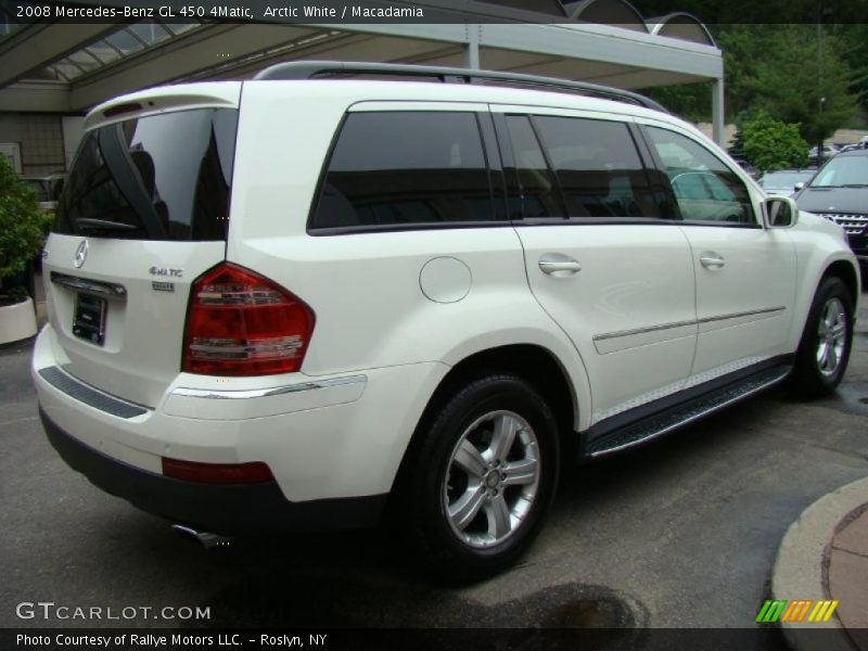 Arctic White / Macadamia 2008 Mercedes-Benz GL 450 4Matic