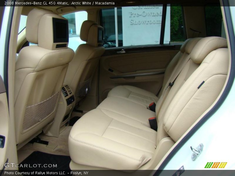 Arctic White / Macadamia 2008 Mercedes-Benz GL 450 4Matic
