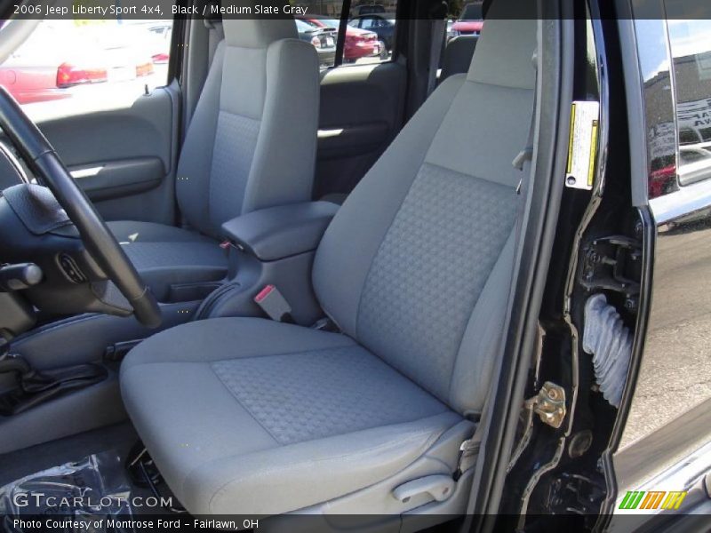 Black / Medium Slate Gray 2006 Jeep Liberty Sport 4x4