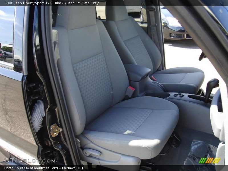Black / Medium Slate Gray 2006 Jeep Liberty Sport 4x4