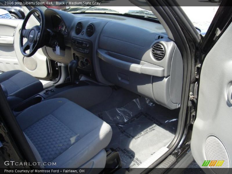 Black / Medium Slate Gray 2006 Jeep Liberty Sport 4x4