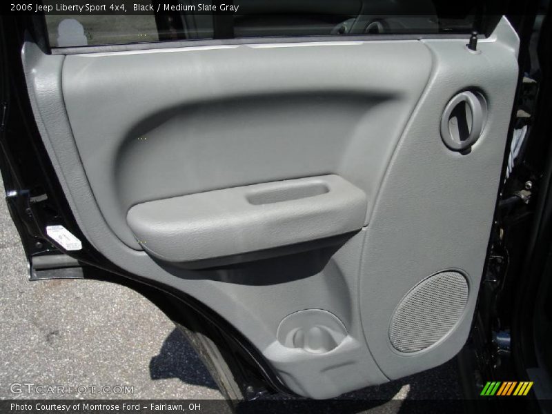 Black / Medium Slate Gray 2006 Jeep Liberty Sport 4x4