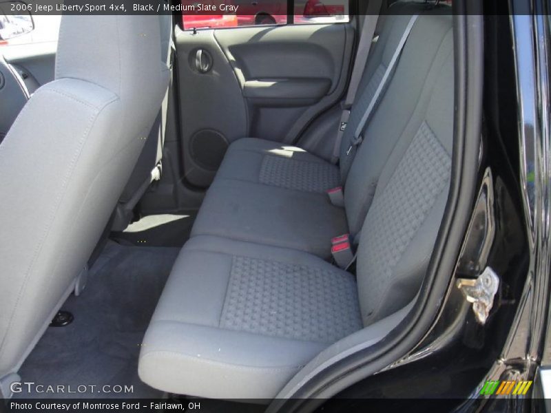 Black / Medium Slate Gray 2006 Jeep Liberty Sport 4x4