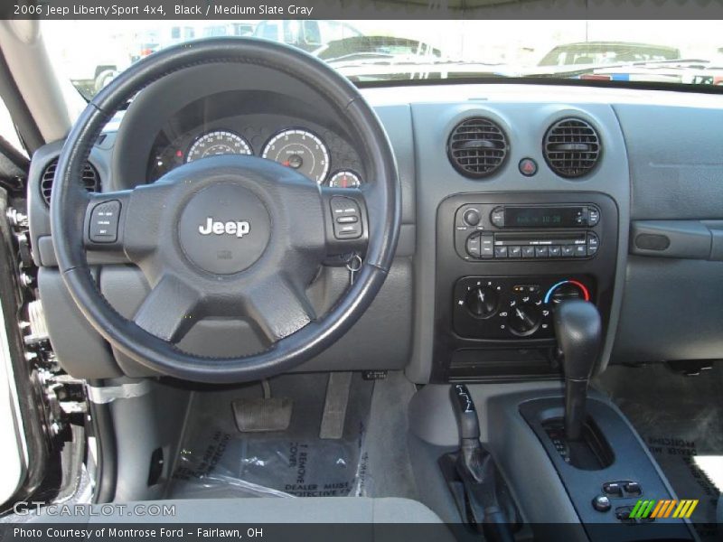 Black / Medium Slate Gray 2006 Jeep Liberty Sport 4x4