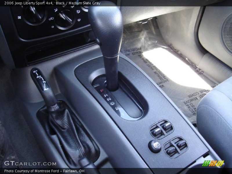 Black / Medium Slate Gray 2006 Jeep Liberty Sport 4x4