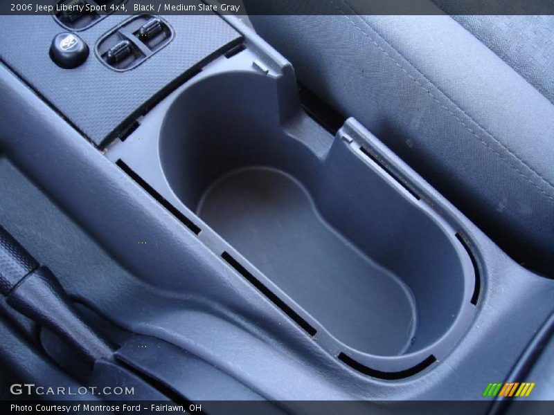 Black / Medium Slate Gray 2006 Jeep Liberty Sport 4x4