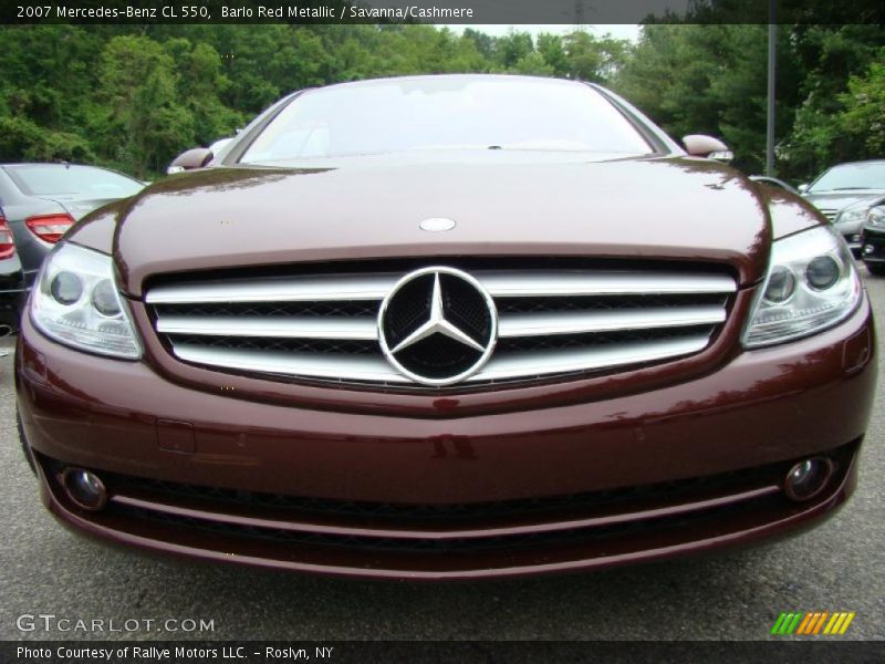 Barlo Red Metallic / Savanna/Cashmere 2007 Mercedes-Benz CL 550