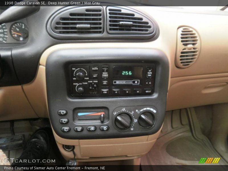 Deep Hunter Green / Mist Gray 1998 Dodge Caravan SE