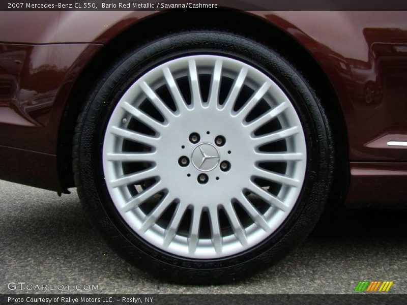 Barlo Red Metallic / Savanna/Cashmere 2007 Mercedes-Benz CL 550