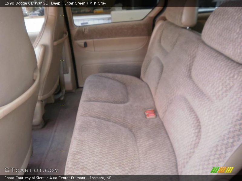 Deep Hunter Green / Mist Gray 1998 Dodge Caravan SE