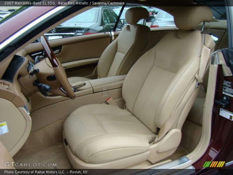 Barlo Red Metallic / Savanna/Cashmere 2007 Mercedes-Benz CL 550