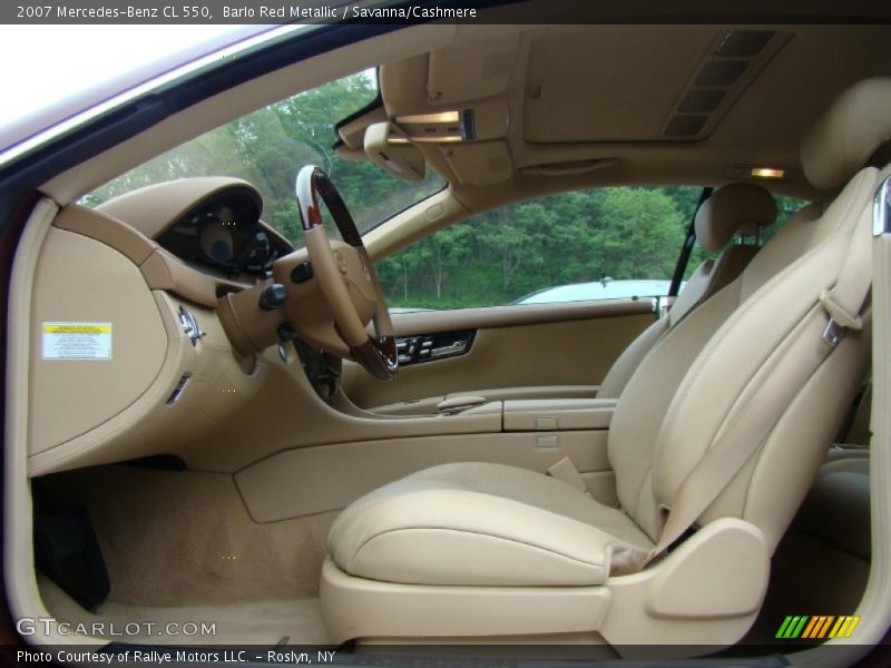 Barlo Red Metallic / Savanna/Cashmere 2007 Mercedes-Benz CL 550