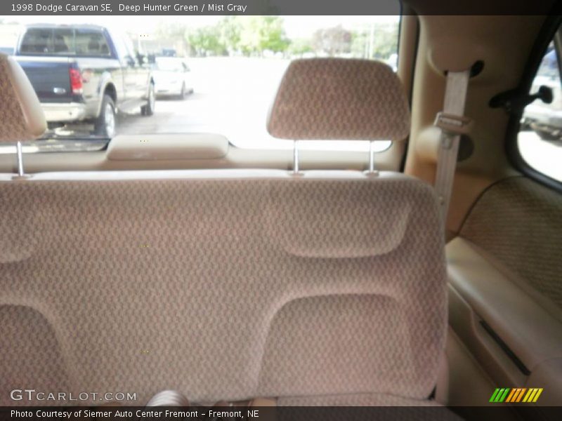 Deep Hunter Green / Mist Gray 1998 Dodge Caravan SE