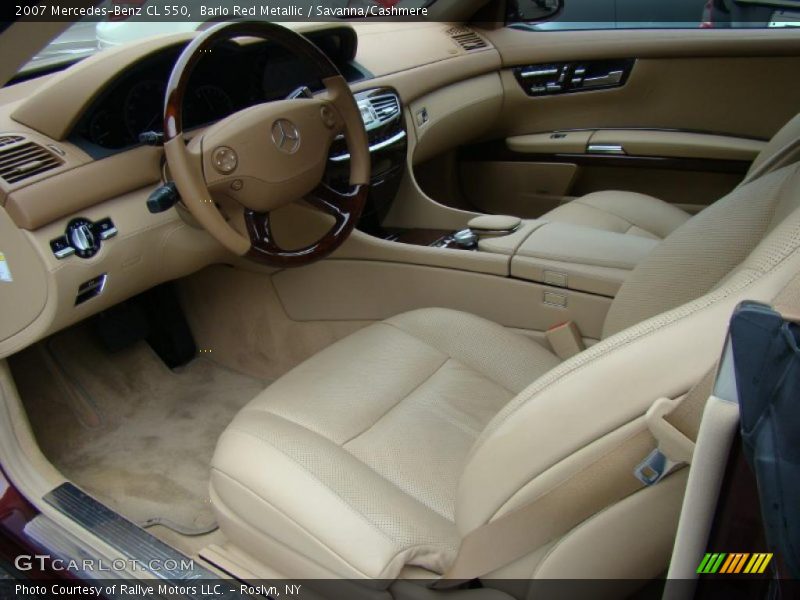 Barlo Red Metallic / Savanna/Cashmere 2007 Mercedes-Benz CL 550