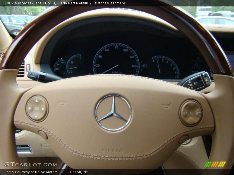 Barlo Red Metallic / Savanna/Cashmere 2007 Mercedes-Benz CL 550