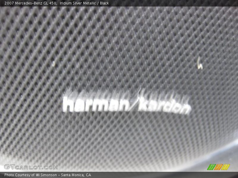 Iridium Silver Metallic / Black 2007 Mercedes-Benz GL 450