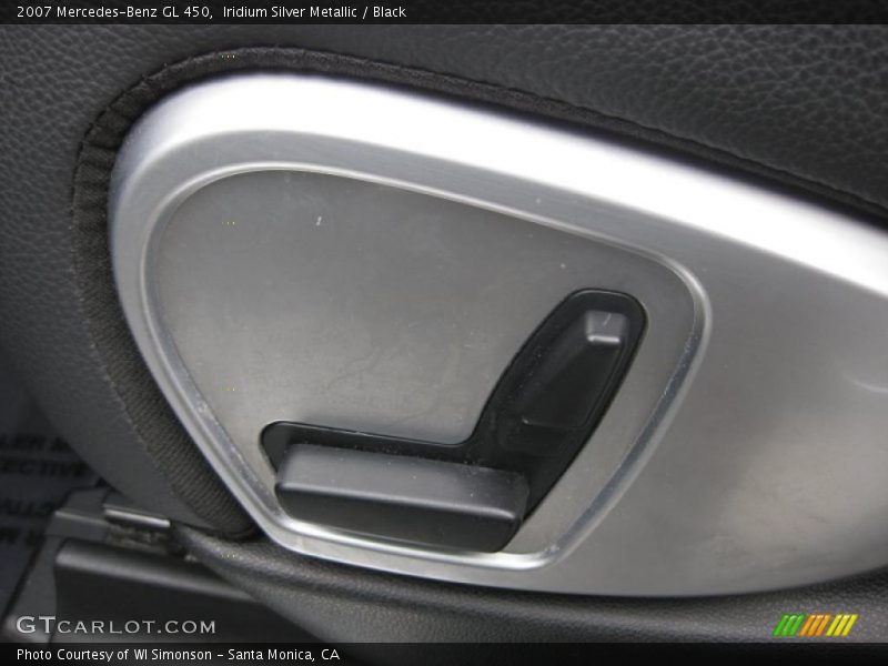 Iridium Silver Metallic / Black 2007 Mercedes-Benz GL 450