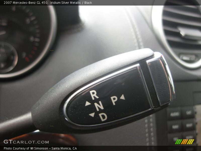 Iridium Silver Metallic / Black 2007 Mercedes-Benz GL 450