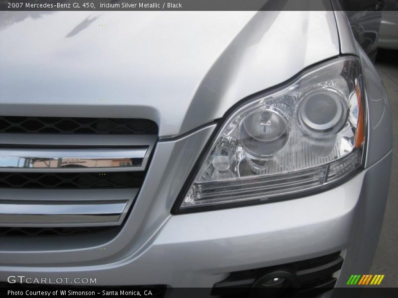 Iridium Silver Metallic / Black 2007 Mercedes-Benz GL 450