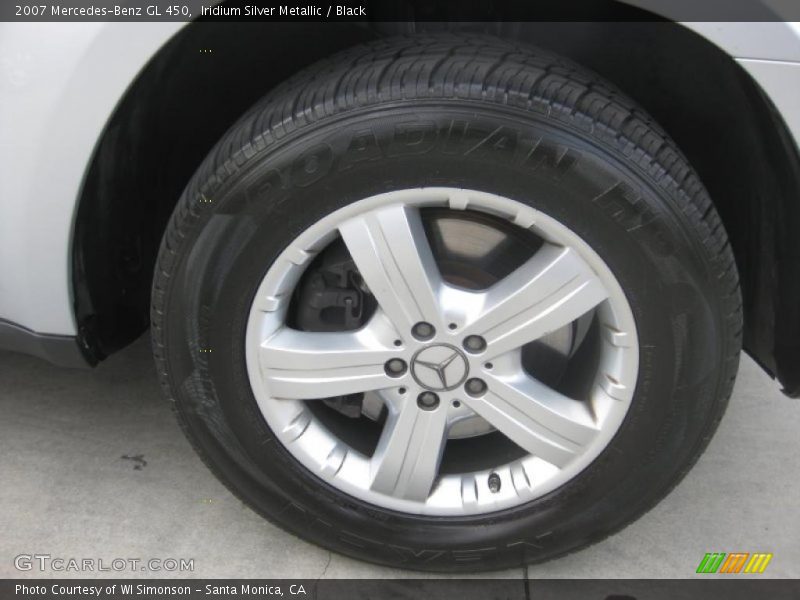 Iridium Silver Metallic / Black 2007 Mercedes-Benz GL 450