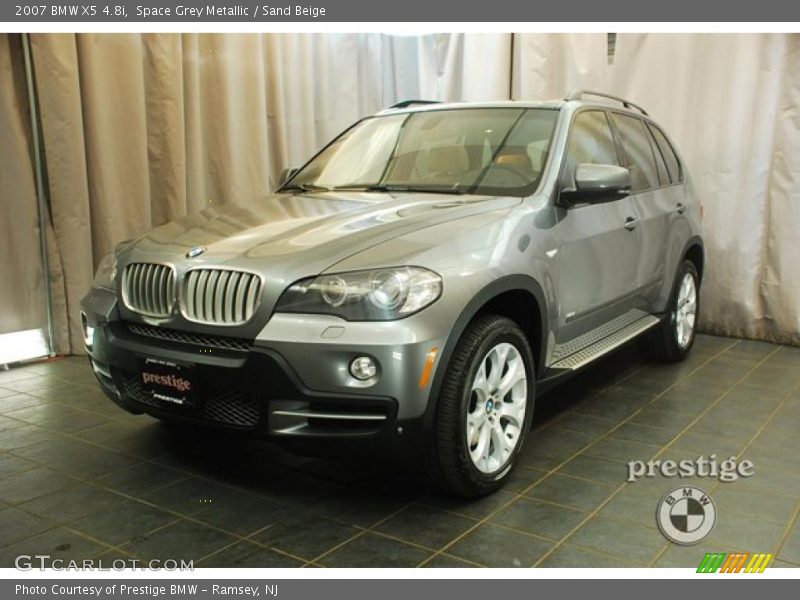 Space Grey Metallic / Sand Beige 2007 BMW X5 4.8i