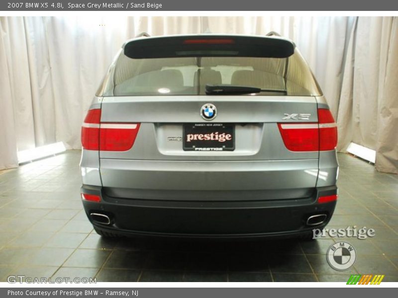 Space Grey Metallic / Sand Beige 2007 BMW X5 4.8i
