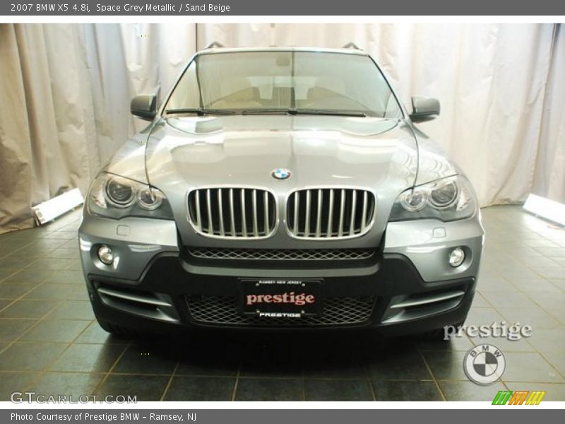 Space Grey Metallic / Sand Beige 2007 BMW X5 4.8i