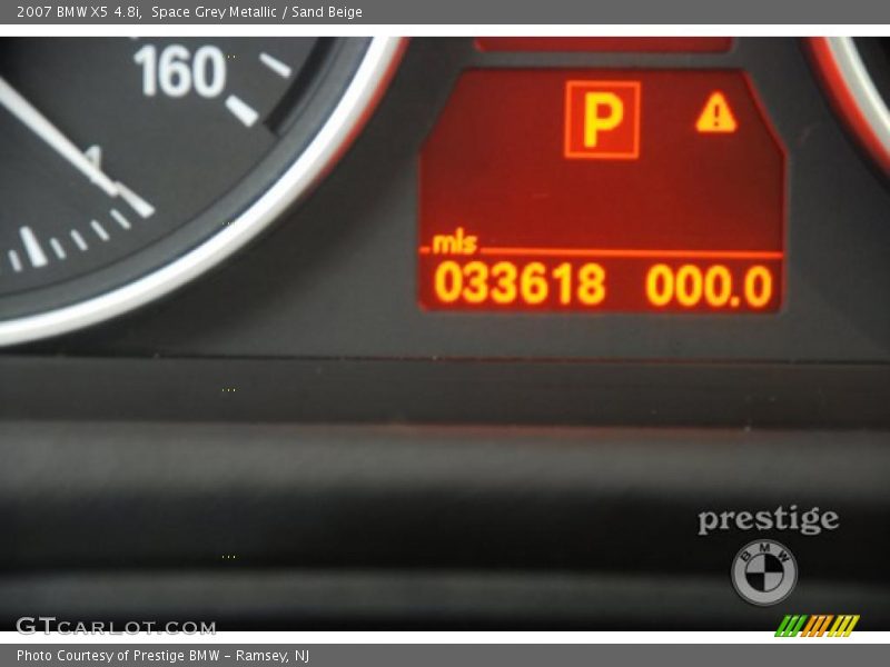 Space Grey Metallic / Sand Beige 2007 BMW X5 4.8i