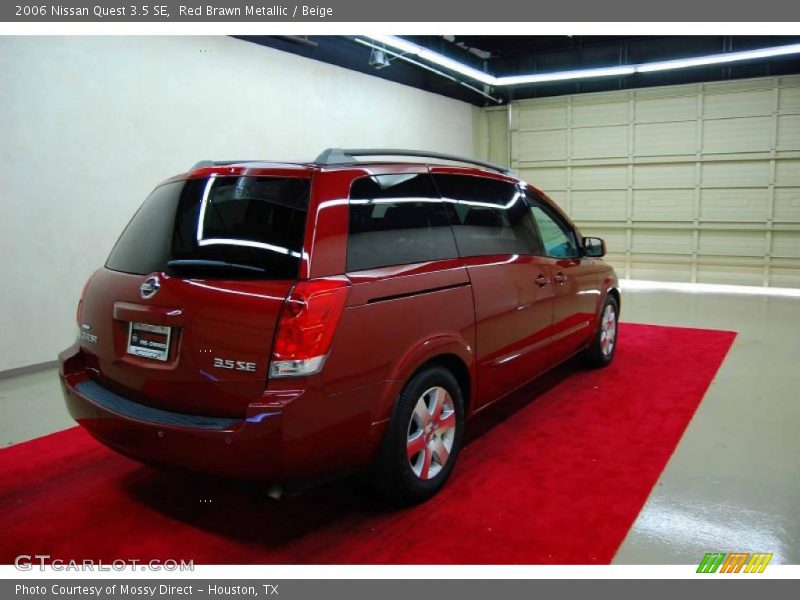 Red Brawn Metallic / Beige 2006 Nissan Quest 3.5 SE